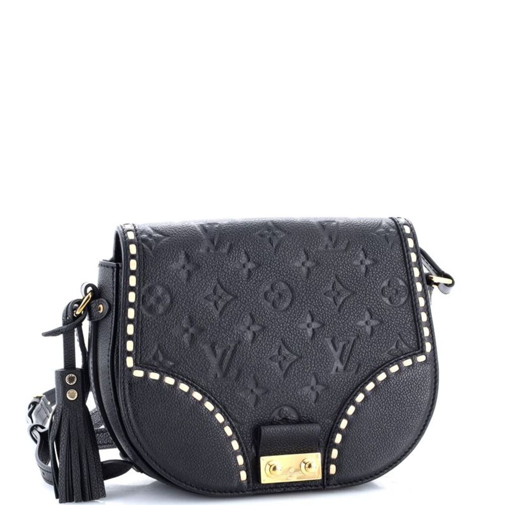 Louis Vuitton Junot Handbag Monogram Empreinte Leather Black - Picture 2 of 7